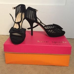 Kate Spade Graham Black Pump 7.5 Like New